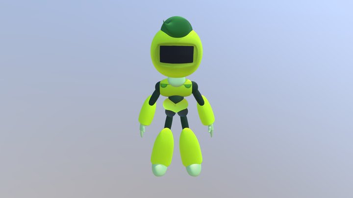 Green Dood color test 3D Model