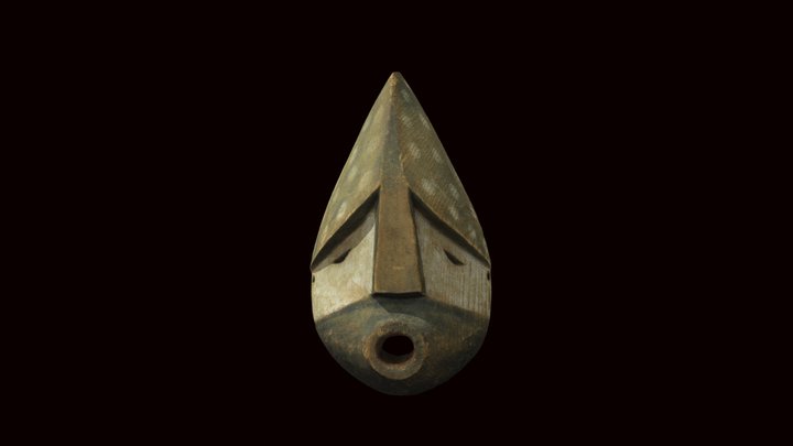 Masque facial - N° inv. APC 522 3D Model