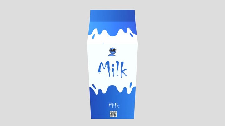 dani milk 3D Model