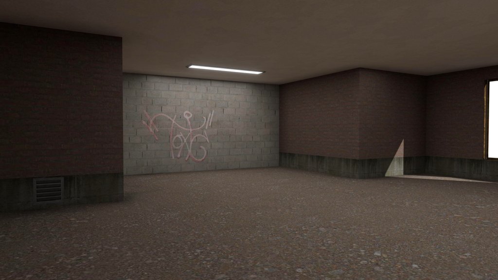 Abandoned Brick Room