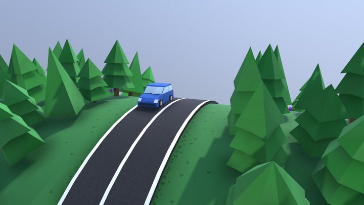 Driving Through the Seasons II 3D Model