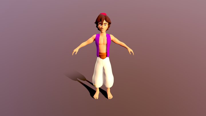 Aladdin 3D Model
