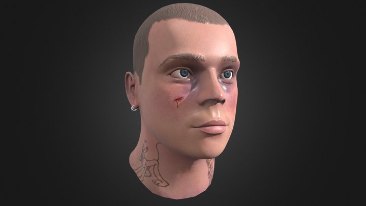 Yung Lean 3D Model