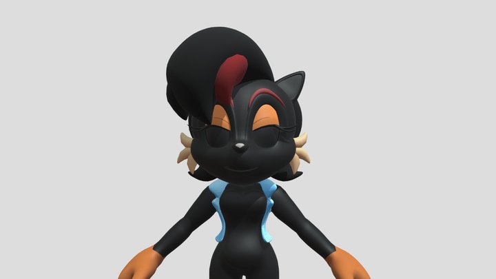 Archie Sally Acorn 3D Model