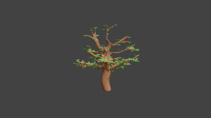 Tree Asset 3D Model