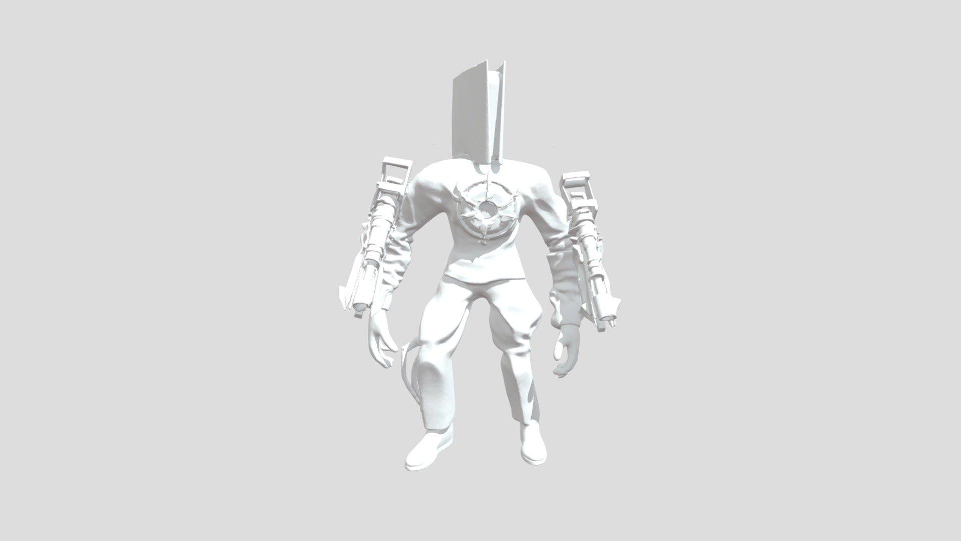 Tech Warrior - 3D model by Dahomeeee [374b644] - Sketchfab