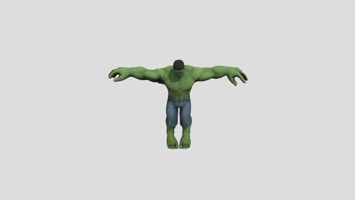 Uploads Files 782455 Hulk 3D Model