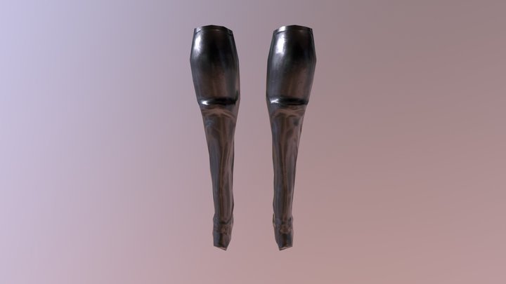 Boots-ROUGH 3D Model