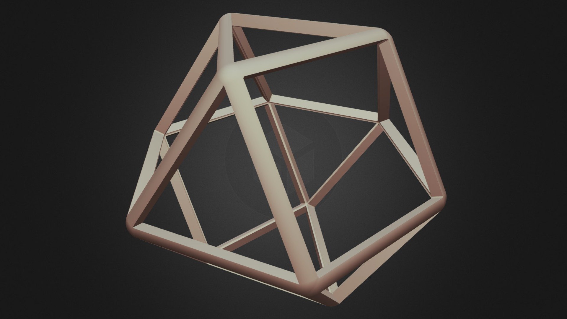 Wireframe Shape Cuboctahedron - Buy Royalty Free 3D model by MR.AnyCAD ...