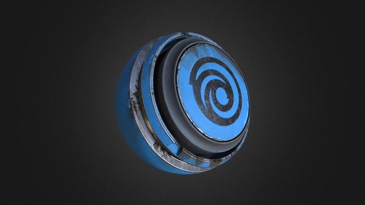 PBR Sphere 3D Model