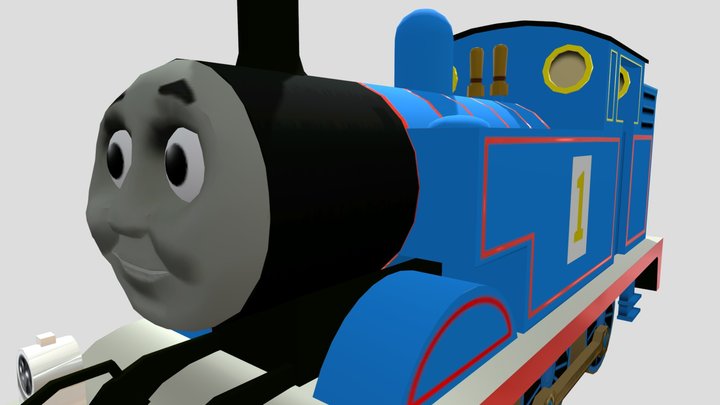 Wii - Thomas & Friends_ Hero of the Rails - Engi 3D Model