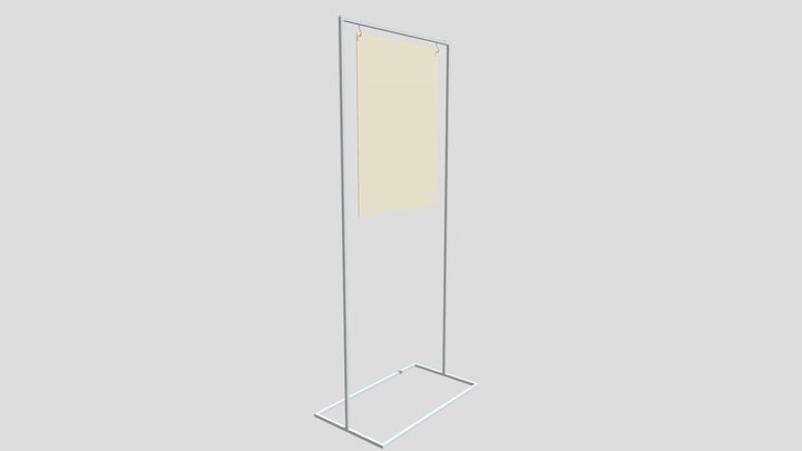 Photo Stand Frame1 3D Model
