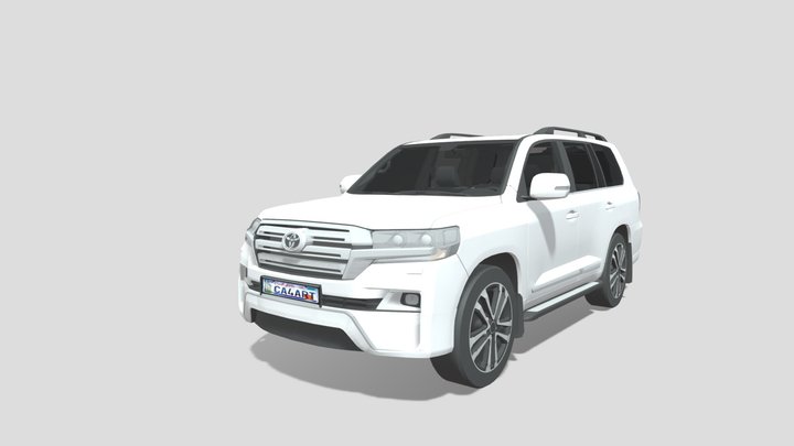 Toyota Land Cruiser J200 2017 – Modello 3D gratuito STL