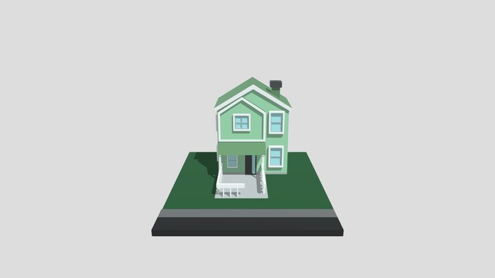 Green House 3D Model