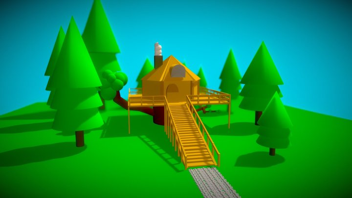 Huisje 3D Model