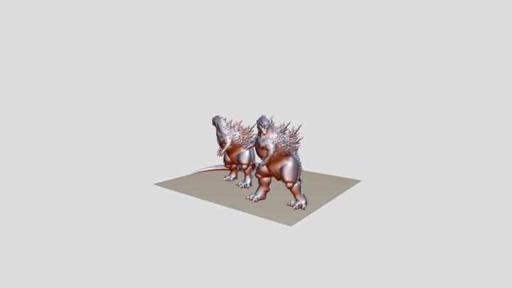 Godzilla's 2_0 3D Model