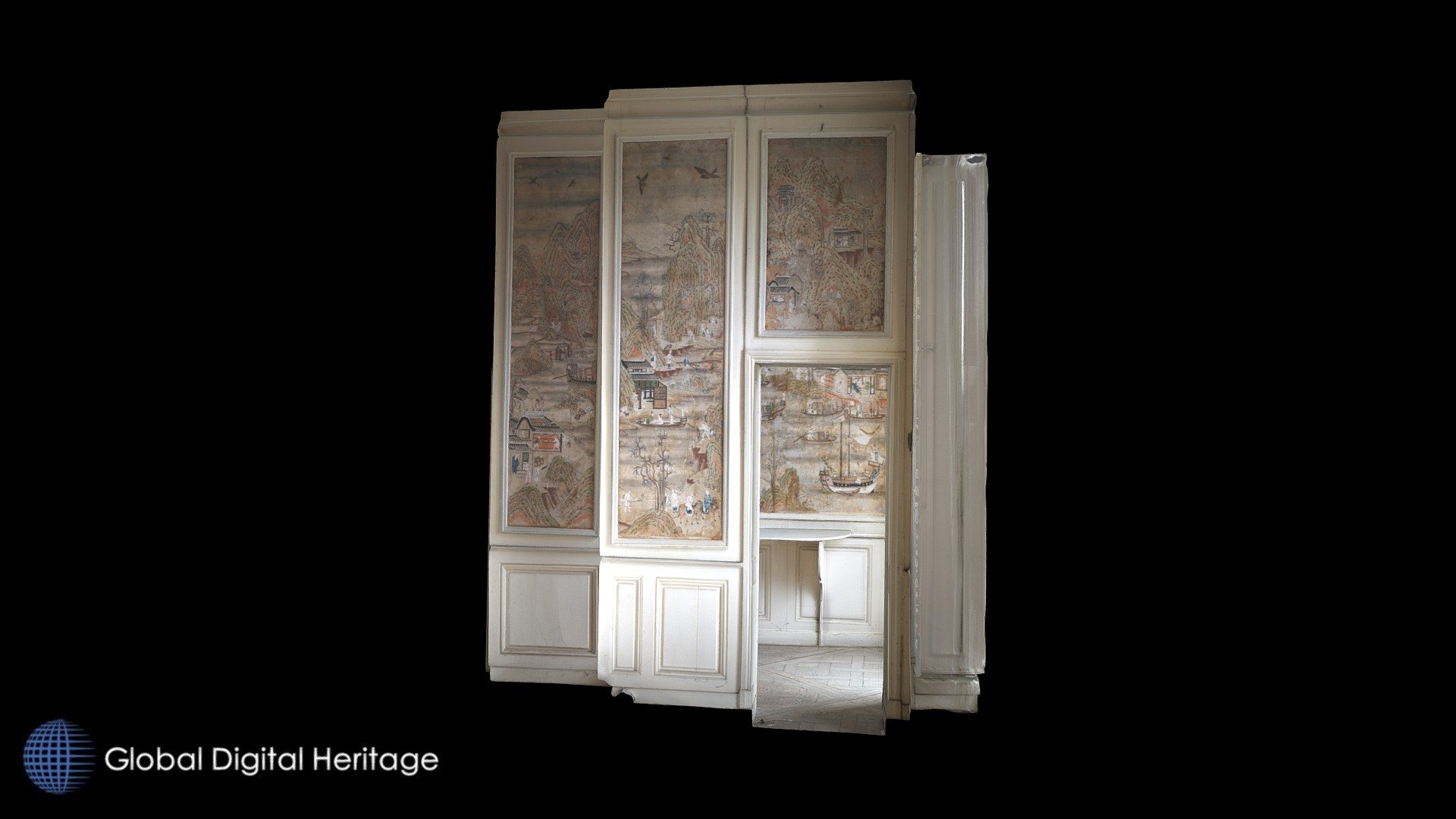 Château de La Roche-Guyon - Chinese Boudoir