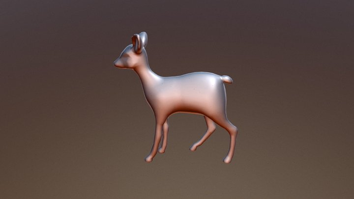 น้องกวางของพี่ท๊อฟฟี่ 3D Model