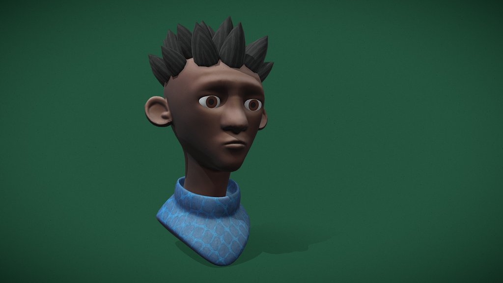 Cartoon Character Free 3D Model Yoschka Hahn