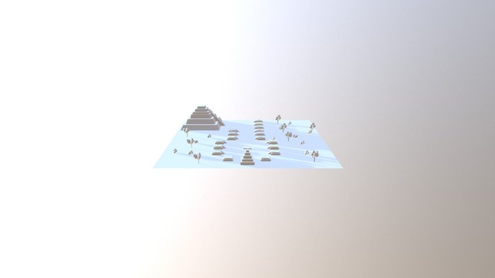 Primitive Scene 3D Model