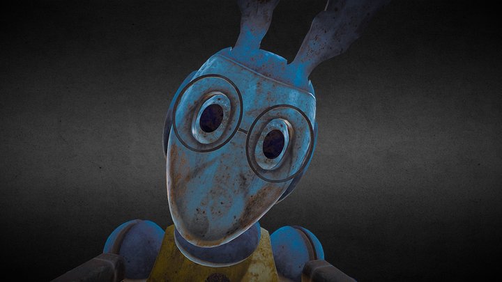 FNAF SB  Ruined Monty - Download Free 3D model by KPMisParrot [176d880] -  Sketchfab