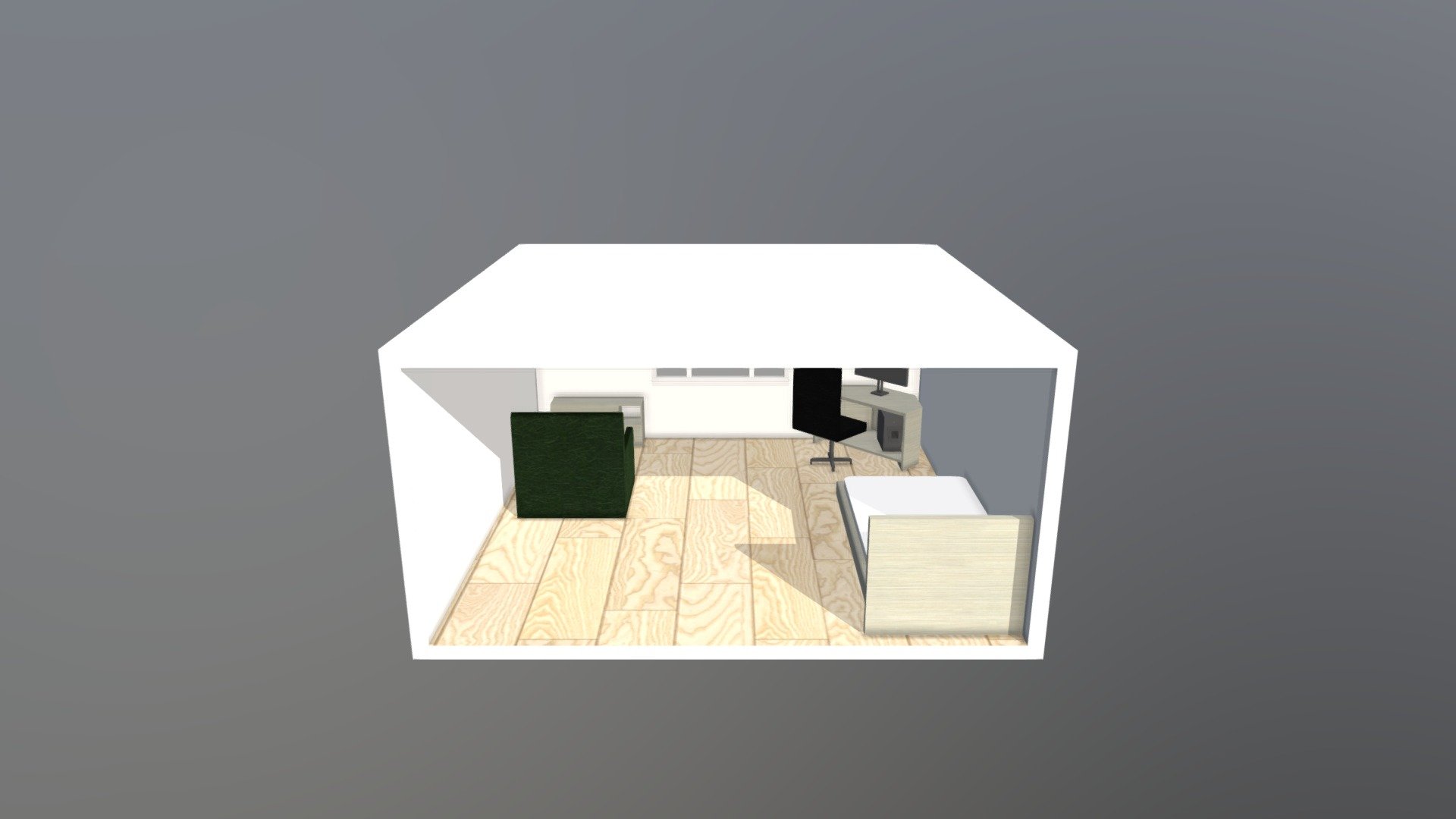 Bed Room - Download Free 3D model by merilz (@merilz01) [37512d4 ...