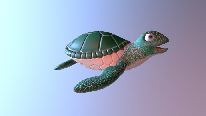 Turtle WIP 3D Model