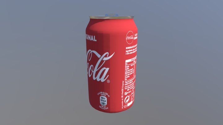 Coca Cola Can 3D Model