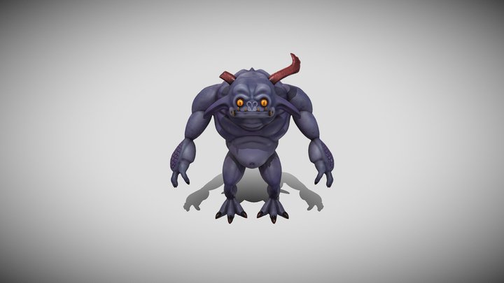 Troll 3D Model