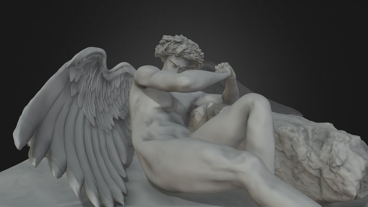 The Fallen Angel - Printable 3D Model