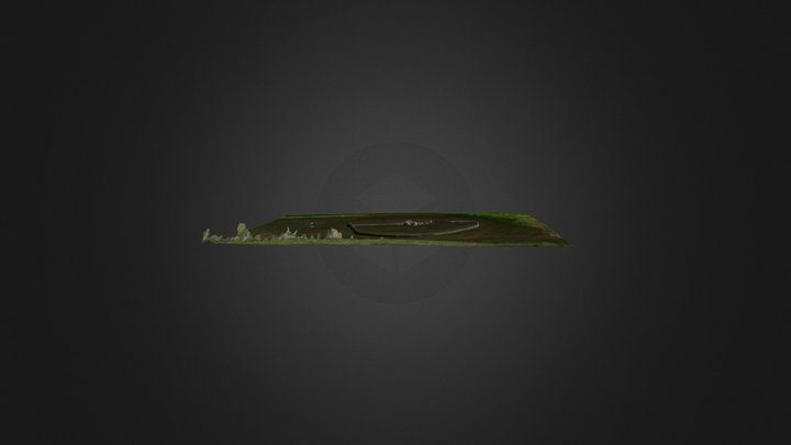 Tumulus de Cairon 3D Model