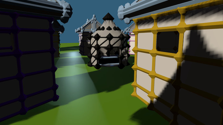 Aldea Virtual 3D Model