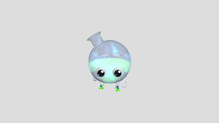 lab_bottle 3D Model