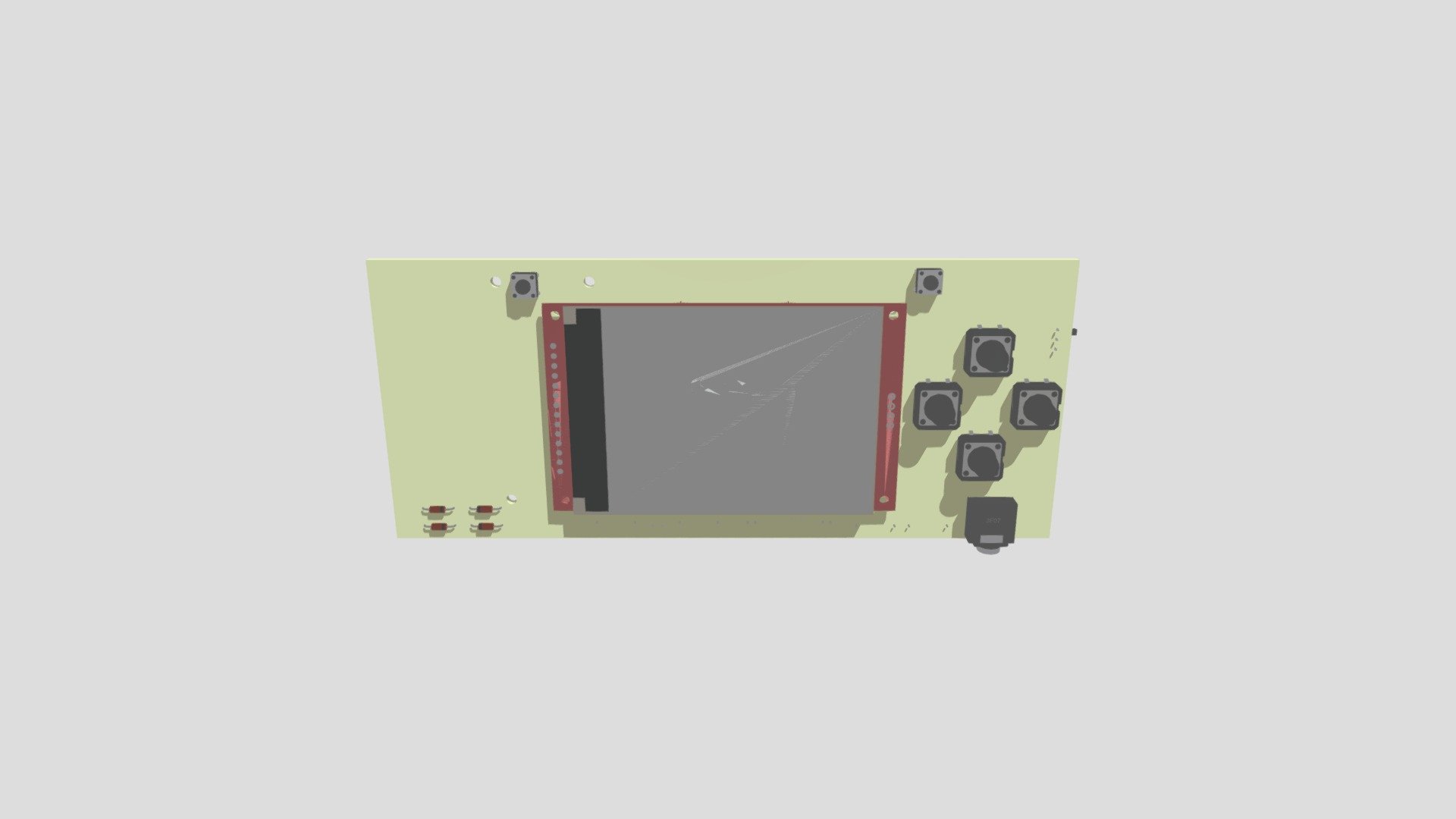 OBJ PCB Game Pad- Riley Copy 2022-04-25