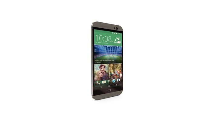 HTC One (M8) in Gunmetal Gray 3D Model