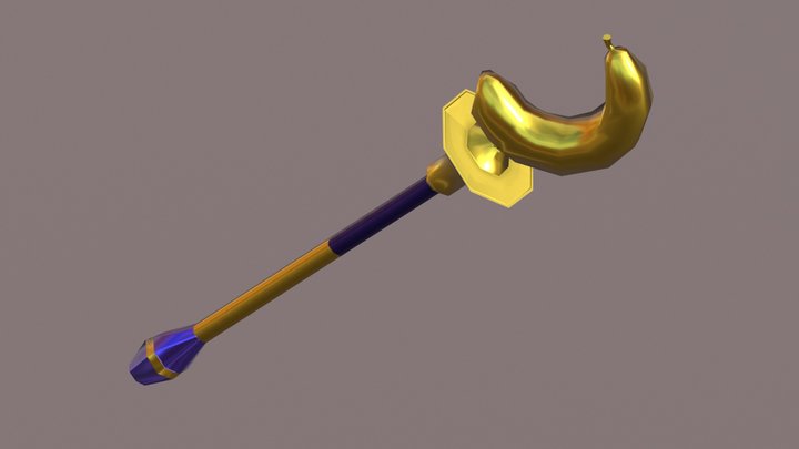 Order of the Banana Soraka Weapon 3D Model