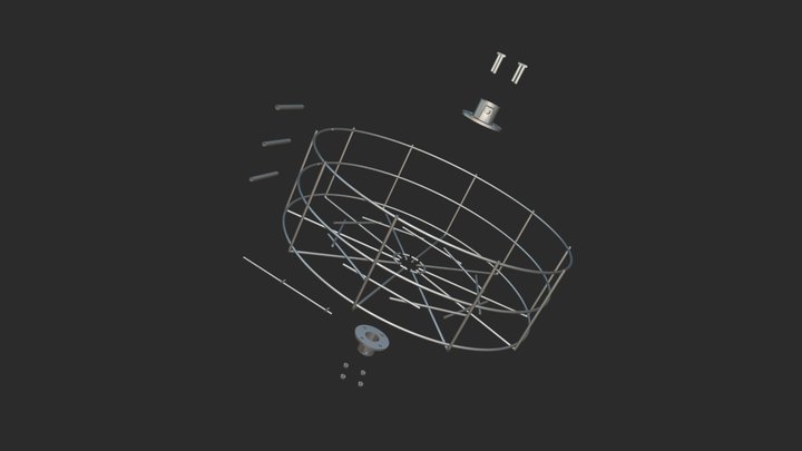 Basket Assembly 3D Model