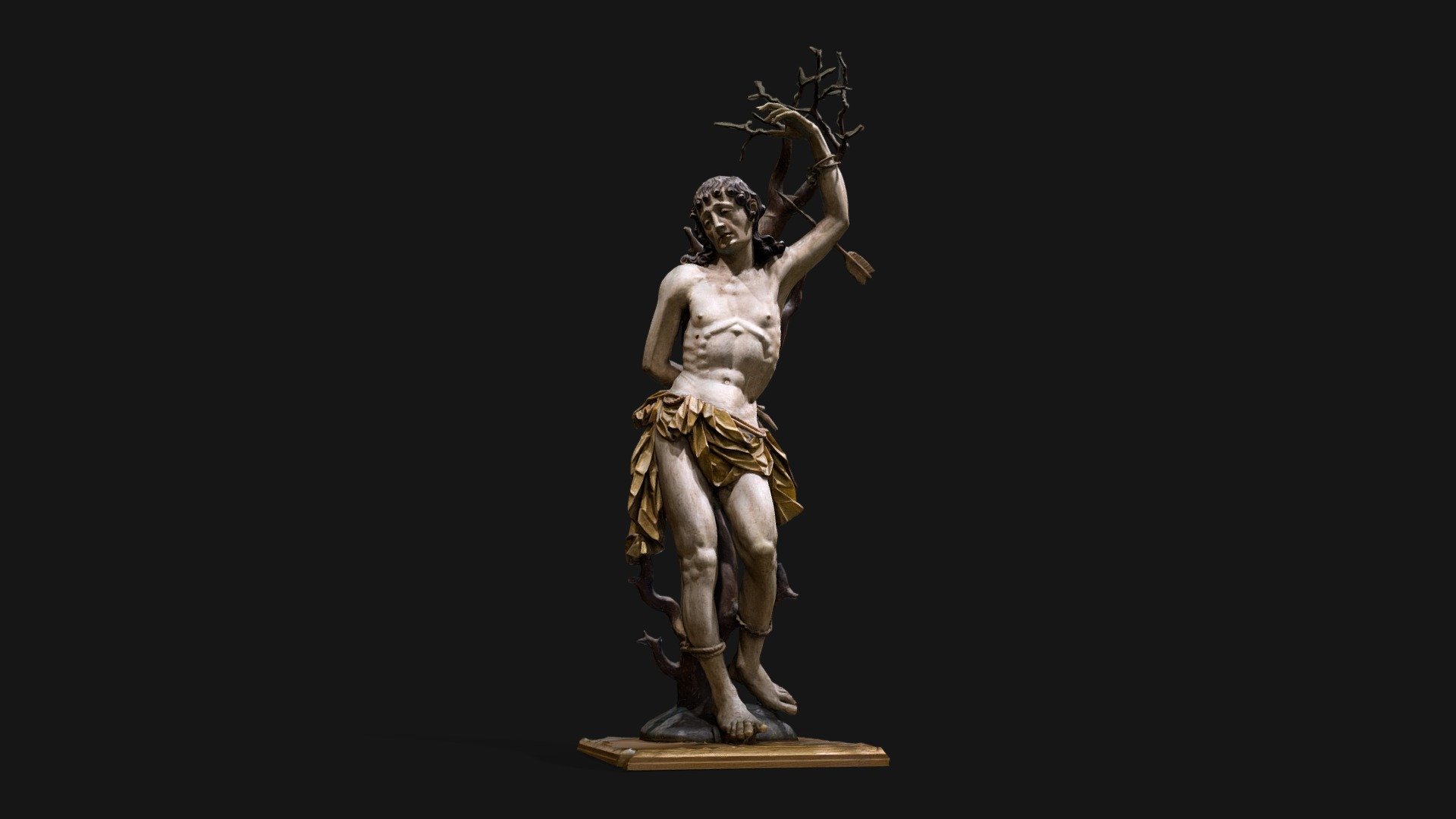 Saint Sebastian - 3D model by Dale Utt (@turbulentorbit) [375c75e