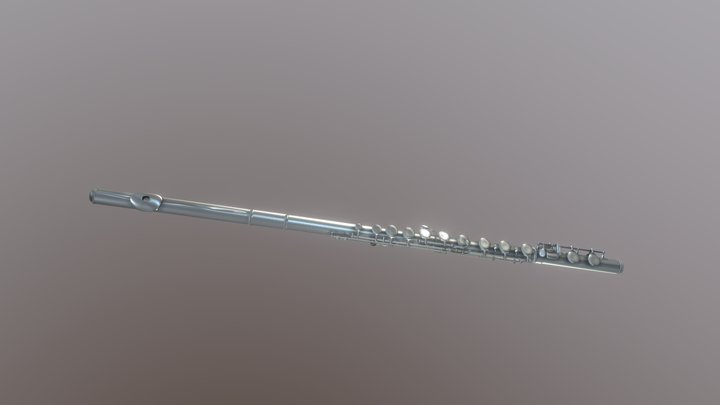 Flute 3D Model