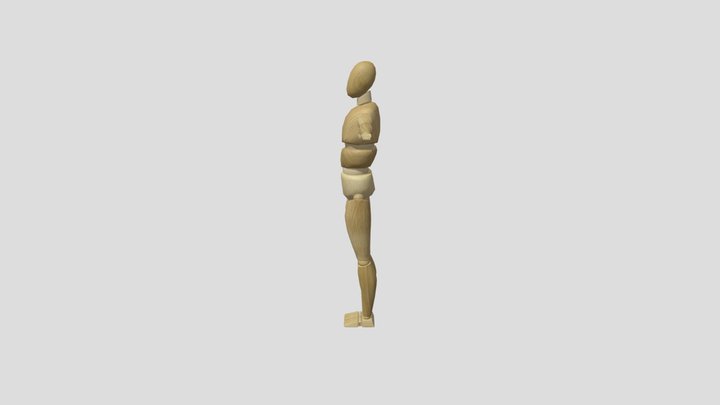 wooden_doll 3D Model