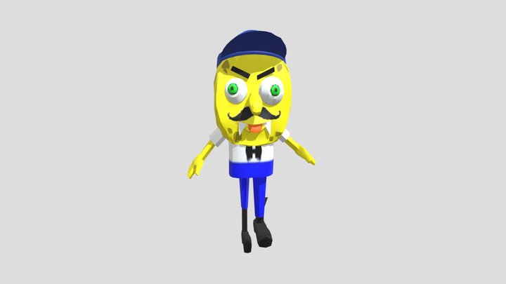 Sponge Neighbor For The Sims 4 3D Model