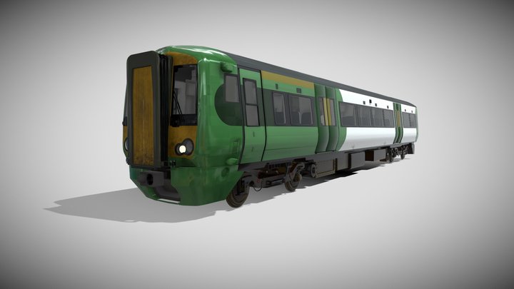 BR Class 377 Train 3D Model