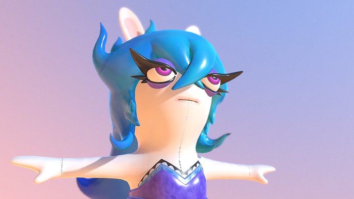 Rabbids 3D models - Sketchfab