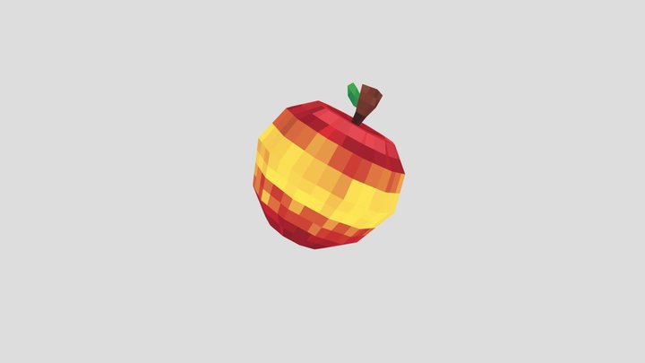 Low Poly Apple