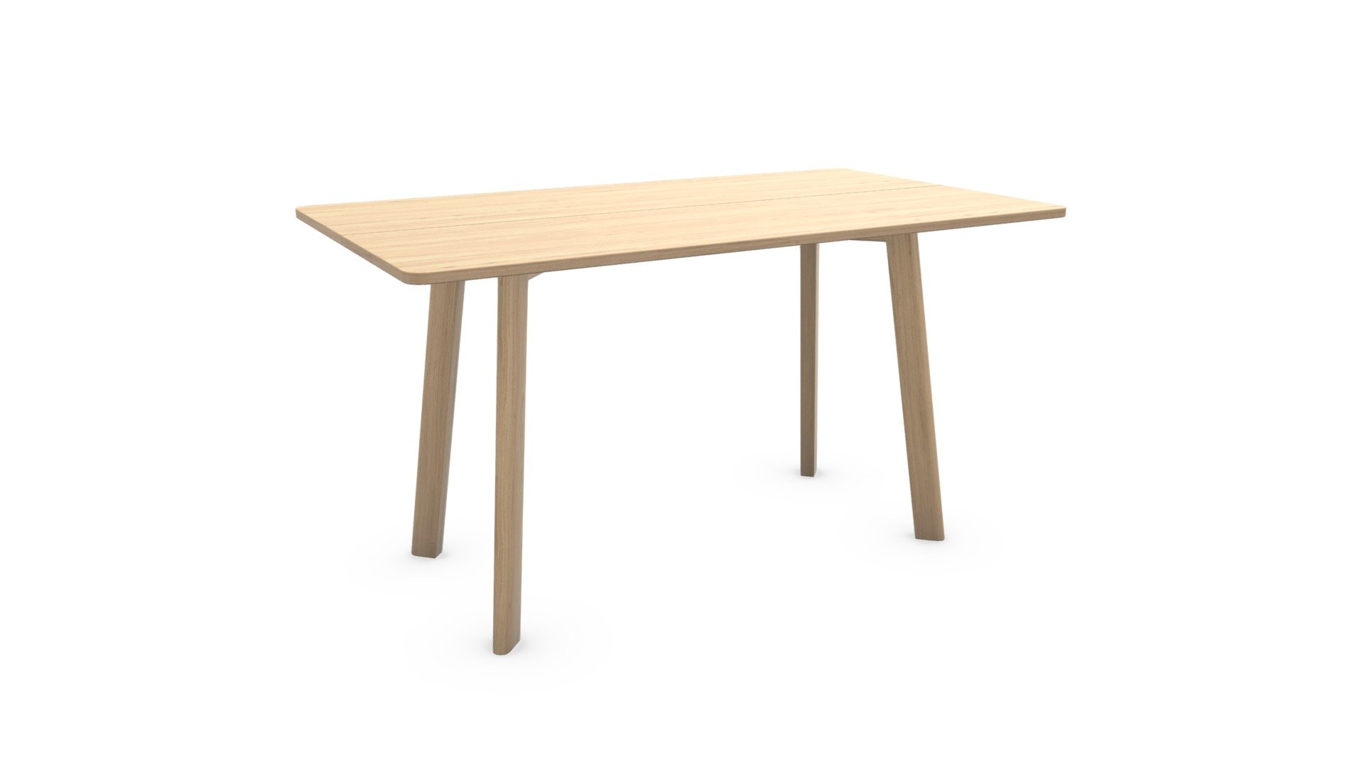 Essentials Benn Console to Dining Table, Oak
