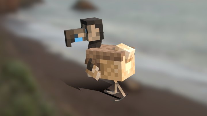 Dodo (Raphus cucullatus) 3D Model