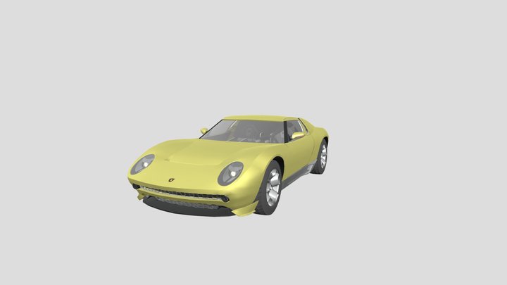 Lamborghini Miura Concept [M.Q] 3D Model