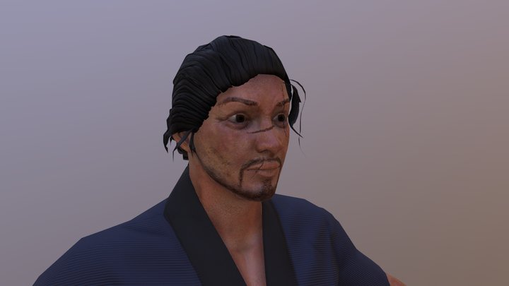 Ronin Character 3D Model