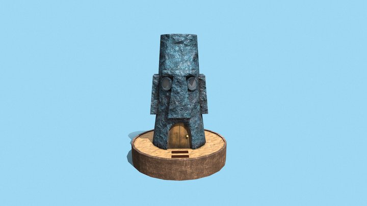 Squidward House 3D Model