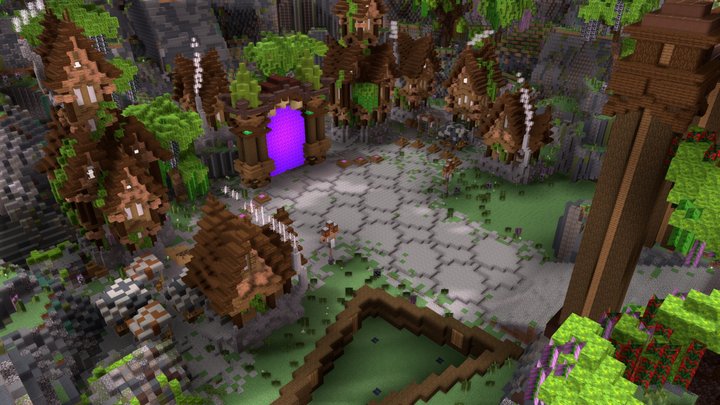 Shrine of End 3D Model